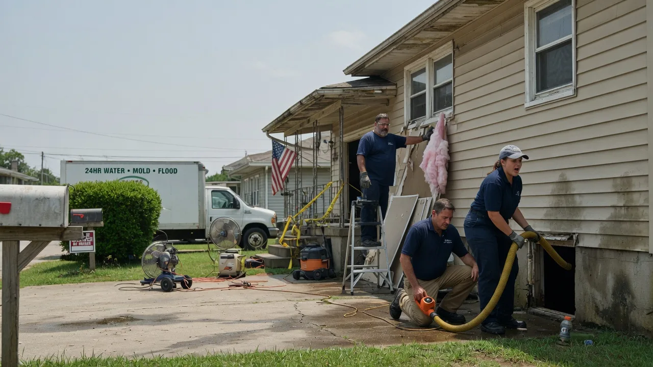 Water Damage Repair in Montgomery, IN near me